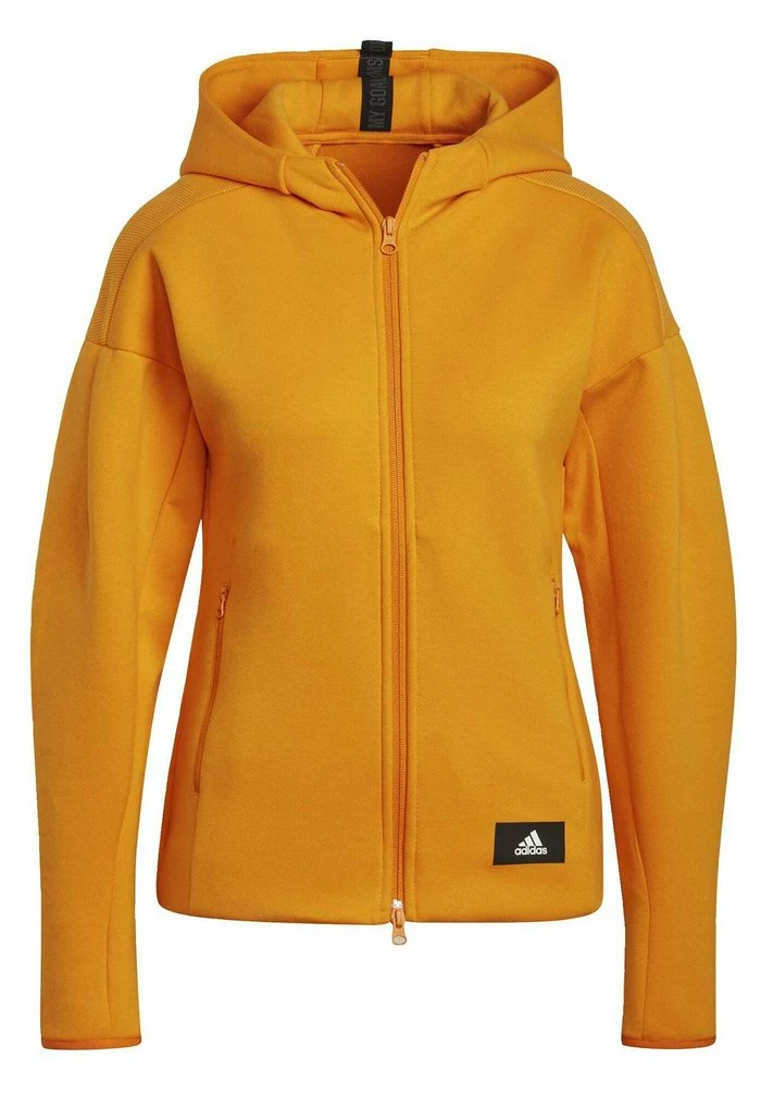 Adidas Performance W MISSION V FZ - Zip-up Sweatshirt - Orange 9 Adidas Performance W MISSION V FZ - Zip-up Sweatshirt - Orange - Image 7