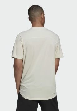 Adidas Performance MOTION - Print T-shirt - White/black -adidas Performance Shop 159d071ce06249099a8b1529bc551f79