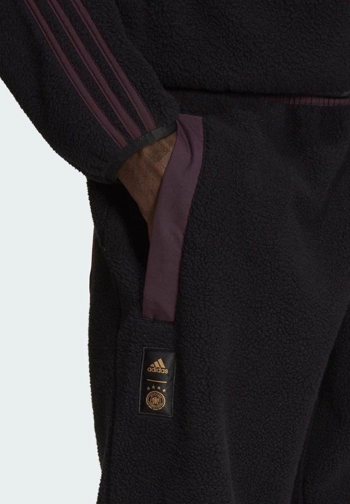 Adidas Performance DEUTSCHLAND DFB LS FLC - National Team Wear - Black/shadow Maroon 5 Adidas Performance DEUTSCHLAND DFB LS FLC - National Team Wear - Black/shadow Maroon - Image 3