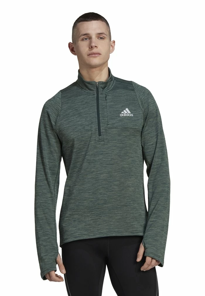 Adidas Performance Sweatshirt - Shadow Green 4 Adidas Performance Sweatshirt - Shadow Green - Image 2