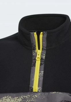 Adidas Performance PRINT BLOCK GOLF - Fleece Jumper - Black -adidas Performance Shop 16723176b5a04666b0c42bd7fbe758b9