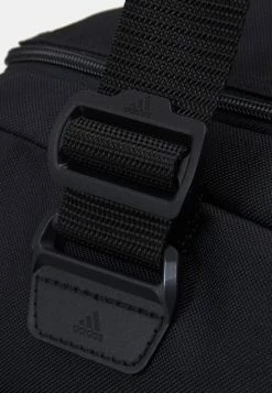 Adidas Performance LINEAR DUFFEL UNISEX - Weekend Bag - Black/white -adidas Performance Shop 16f69aacf0044245bf828b2d53e23376