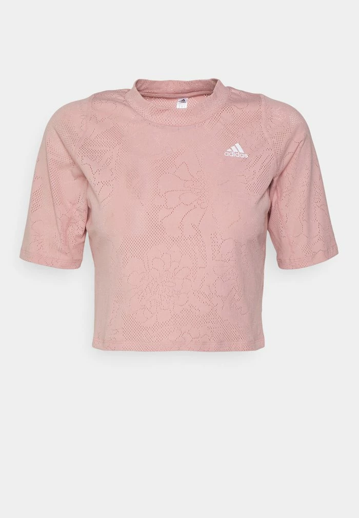 Adidas Performance RNFAST TEE - Sports T-shirt - Mauve/magic Mauve 7 Adidas Performance RNFAST TEE - Sports T-shirt - Mauve/magic Mauve - Image 5