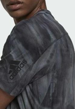 Adidas Performance WORKOUT SPRAY DYE - Print T-shirt - Black -adidas Performance Shop 1710dfb0b2184a38821a7c9167b2adf1