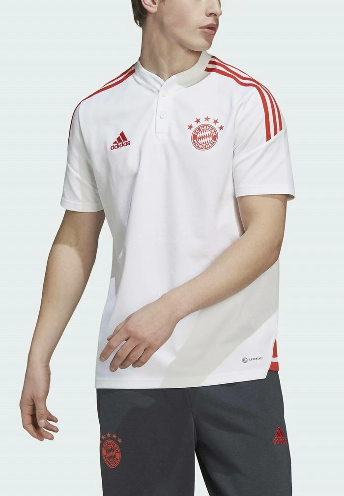 Adidas Performance POLO FC BAYERN CONDIVO 22 - Football Shirt - White 7 Adidas Performance POLO FC BAYERN CONDIVO 22 - Football Shirt - White - Image 5