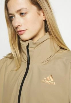 Adidas Performance TRAVEER RAIN.RDY - Hardshell Jacket - Beige -adidas Performance Shop 17a1bc5c038345a7bf360f7340991923