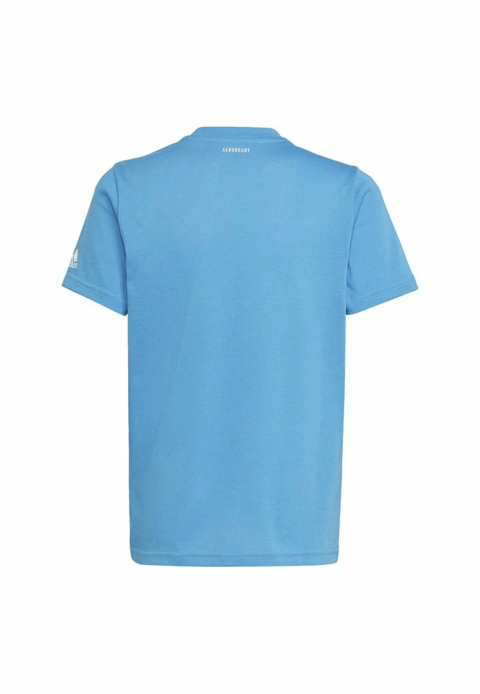 Adidas Performance Print T-shirt - Blue 8 Adidas Performance Print T-shirt - Blue - Image 6