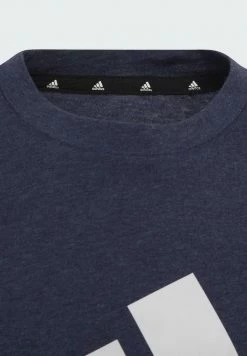 Adidas Performance U BAR - Print T-shirt - Blue -adidas Performance Shop 17d358c1eeb44423ac32b7576275bca5