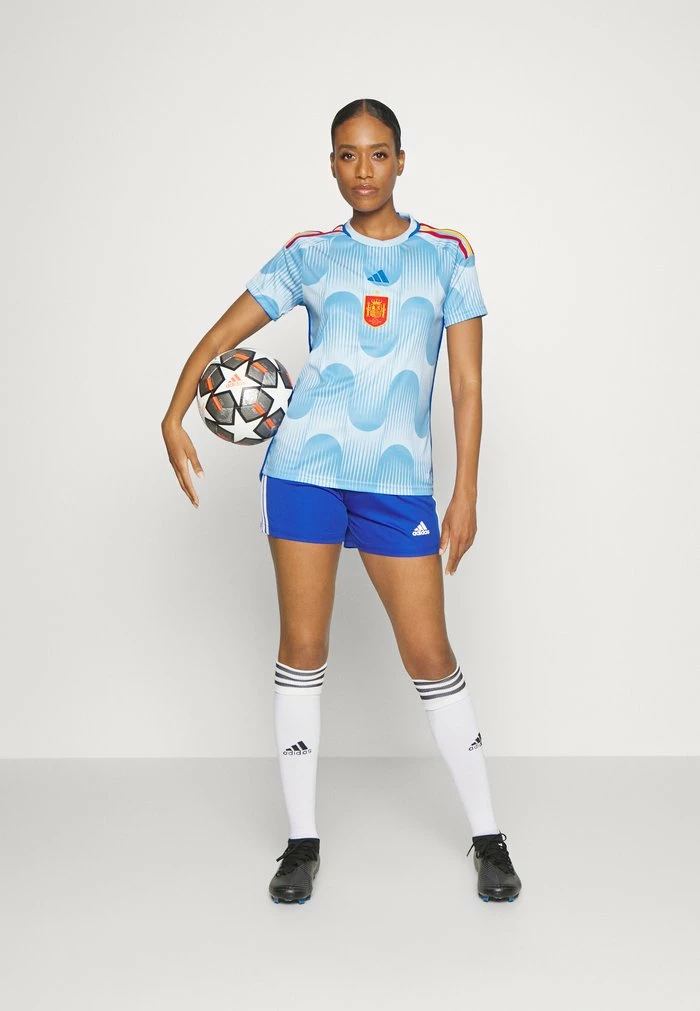 Adidas Performance SPAIN FEF AWAY - Football Shirt - Glow Blue/glory Blue 4 Adidas Performance SPAIN FEF AWAY - Football Shirt - Glow Blue/glory Blue - Image 2