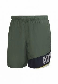 Adidas Performance WORDING - Swimming Shorts - Green -adidas Performance Shop 185a4f89f89f47d9a8469ddb61154394