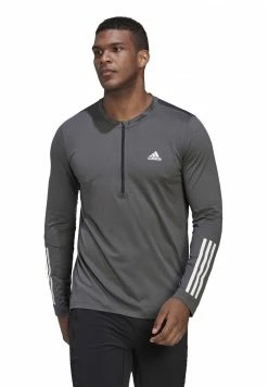 Adidas Performance Long Sleeved Top - Black Melange -adidas Performance Shop 187521fbbb2747ba8f1cae7045a56f65