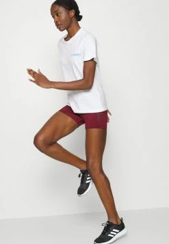 Adidas Performance GRAPHICS TEE - Print T-shirt - White -adidas Performance Shop 18d25c782bf5431eb5a49a4023350c77