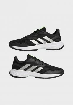 Adidas Performance COURTJAM - Clay Court Tennis Shoes - Black -adidas Performance Shop 18d5a7a34ea54cc79cc74408e1bfc2a4