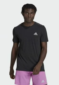 Adidas Performance CITY TEE - Basic T-shirt - Black