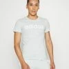 Adidas Performance LOUNGEWEAR ESSENTIALS SLIM LOGO - Print T-shirt - Green -adidas Performance Shop 18f273466a6643dda205daa423c23898