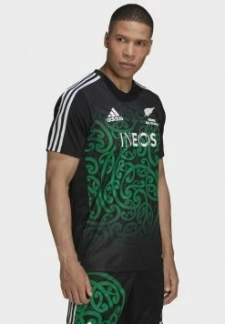 Adidas Performance Print T-shirt - Black Green -adidas Performance Shop 191bf5e5124c42839e51af9261e9f5cf