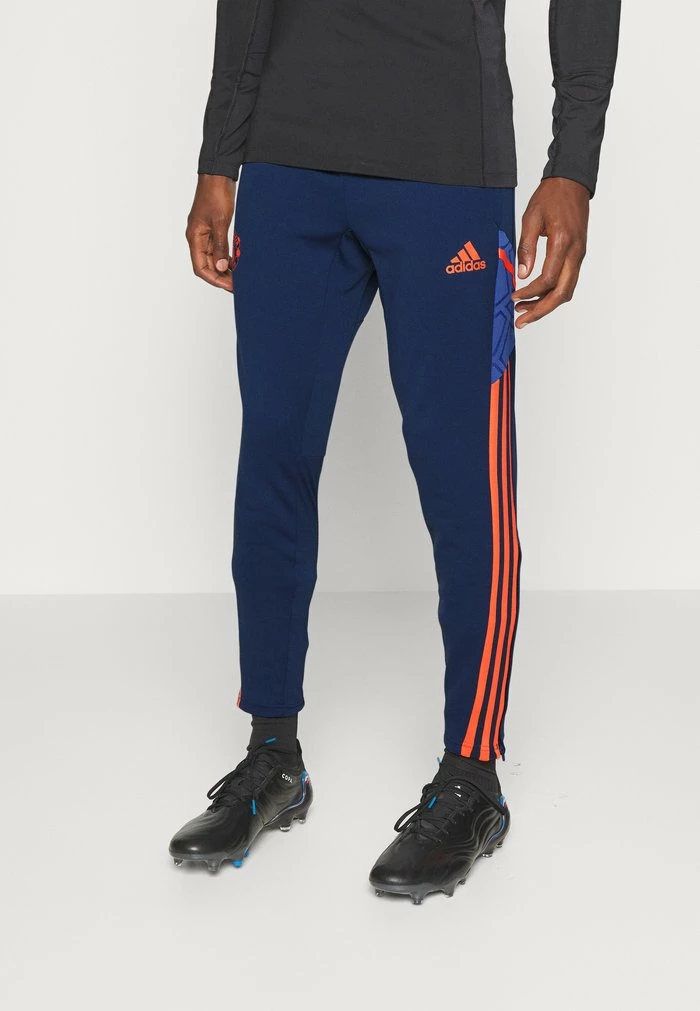Adidas Performance MANCHESTER UNITED TRAININGS PANT - Tracksuit Bottoms - Crew Navy 3 Adidas Performance MANCHESTER UNITED TRAININGS PANT - Tracksuit Bottoms - Crew Navy