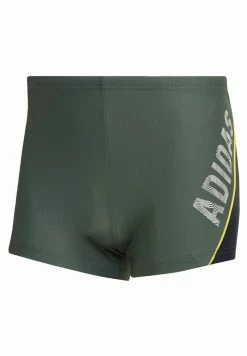 Adidas Performance WORDING - Swimming Trunks - Green -adidas Performance Shop 19a9b79c291e4116a05d77561112b1a3