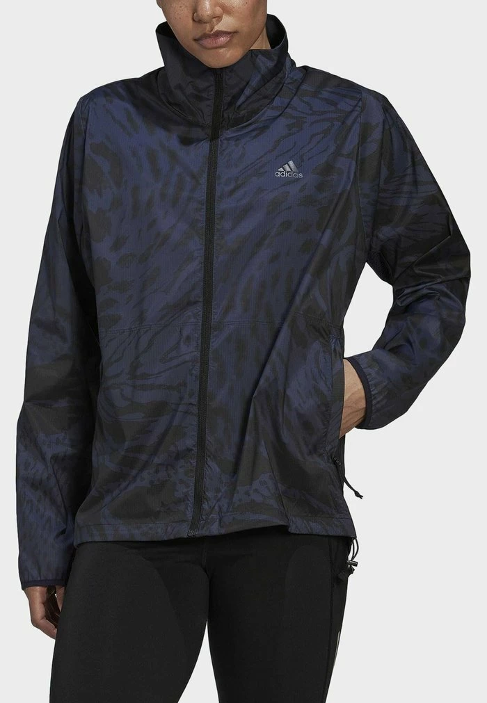 Adidas Performance FAST ALL OVERSIZE PRINTED - Training Jacket - Blue 8 Adidas Performance FAST ALL OVERSIZE PRINTED - Training Jacket - Blue - Image 6
