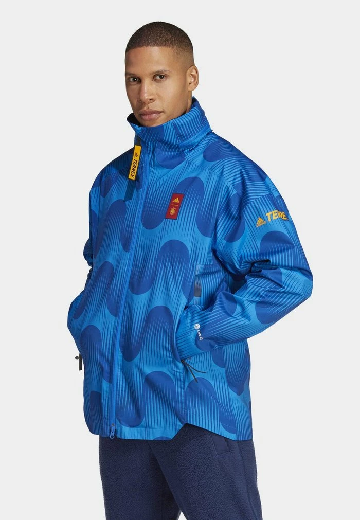 Adidas Performance National Team Wear - Glow Blue Team Navy Blue 3 Adidas Performance National Team Wear - Glow Blue Team Navy Blue