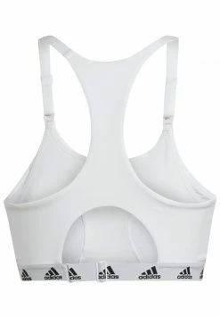 Adidas Performance HYPERGLAM NURSING BRA - Medium Support Sports Bra - White -adidas Performance Shop 1ae06fb595734347811b65e8cf040884