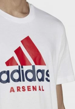 Adidas Performance ARSENAL - Print T-shirt - White -adidas Performance Shop 1b56bacfa4a34790b787291b65d09eff