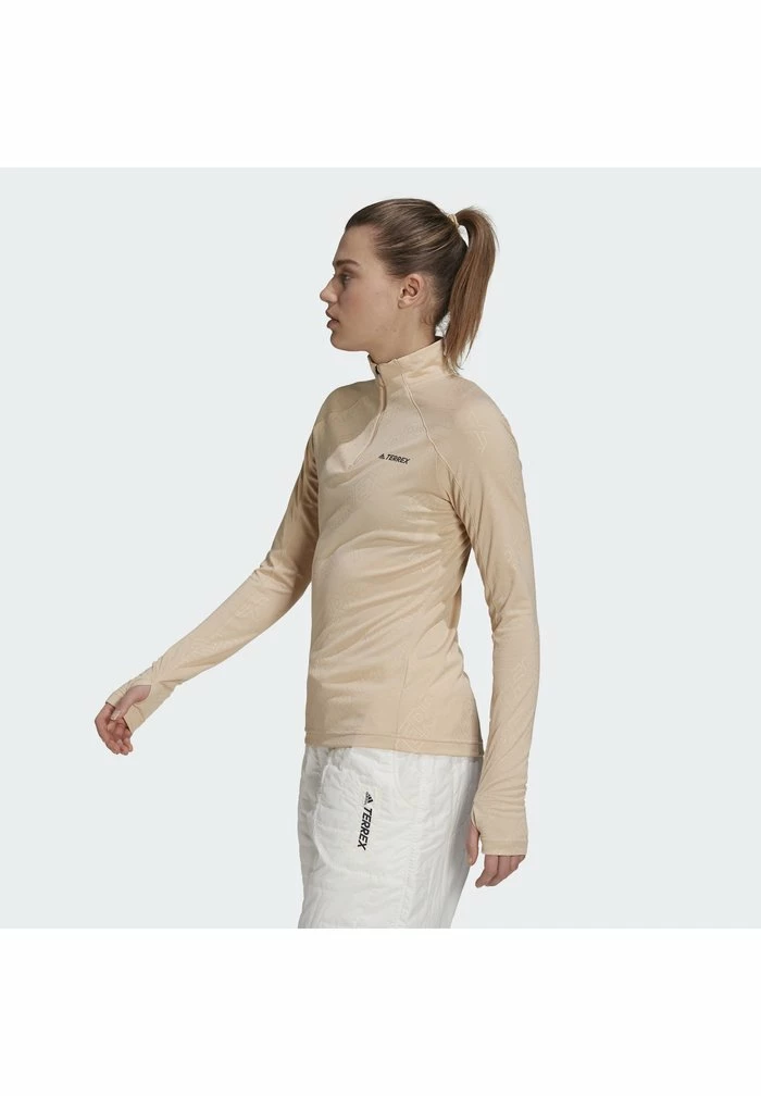 Adidas Performance TERREX TRACEROCKER HALF ZIP - Long Sleeved Top - Halo Blush 6 Adidas Performance TERREX TRACEROCKER HALF ZIP - Long Sleeved Top - Halo Blush - Image 4