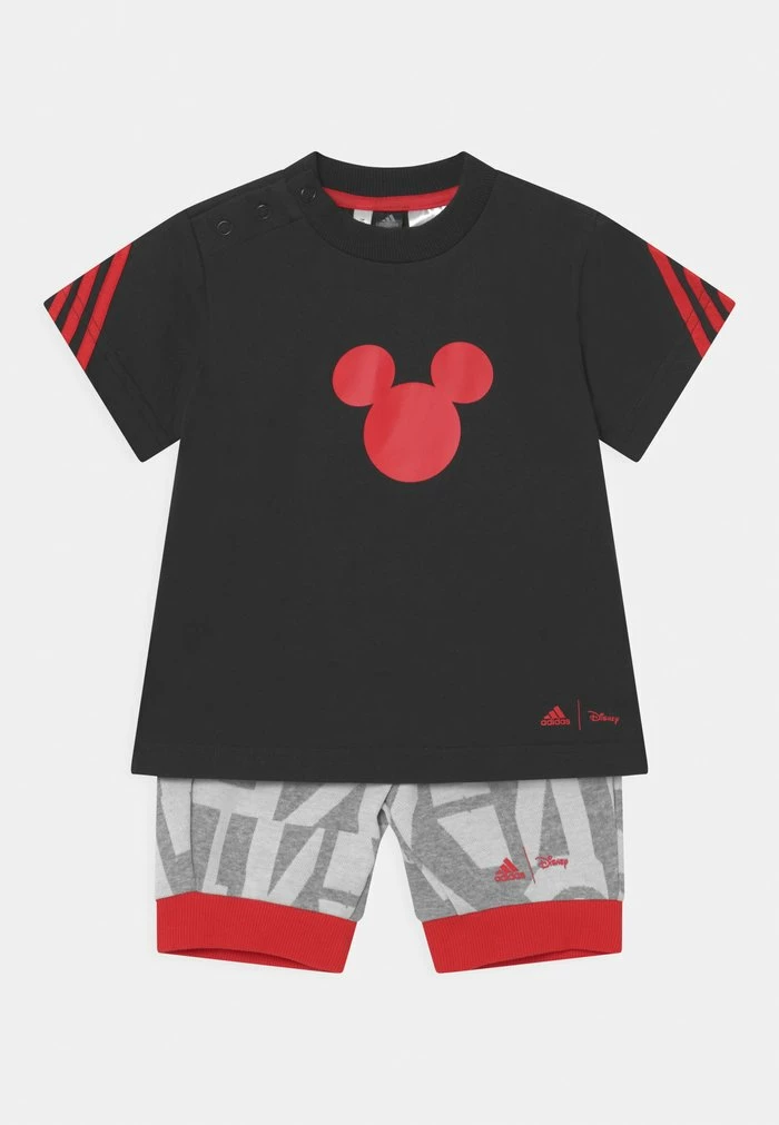 Adidas Performance INF DISNEY MICKEY MOUSE SUM B UNISEX SET - Sports Shorts - Black/vivid Red/medium Grey Heather/white 3 Adidas Performance INF DISNEY MICKEY MOUSE SUM B UNISEX SET - Sports Shorts - Black/vivid Red/medium Grey Heather/white