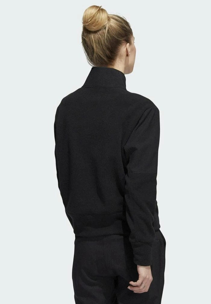 Adidas Performance Fleece Jumper - Black 4 Adidas Performance Fleece Jumper - Black - Image 2