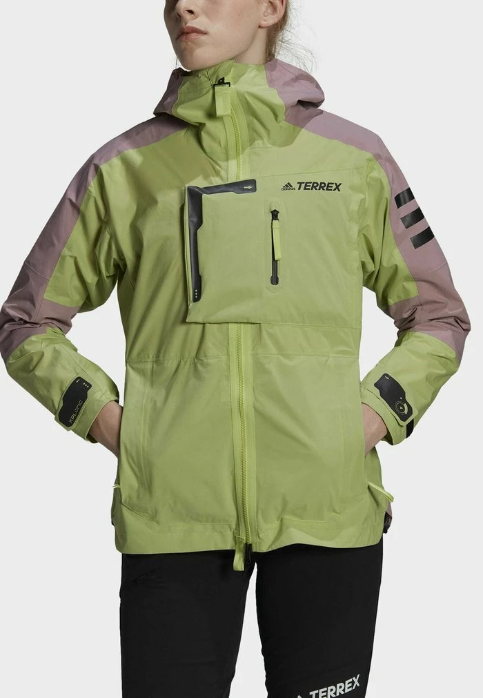 Adidas Performance TERREX XPLORIC RAIN.RDY MOUNTAIN - Hardshell Jacket - Green 7 Adidas Performance TERREX XPLORIC RAIN.RDY MOUNTAIN - Hardshell Jacket - Green - Image 5