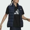 Adidas Performance ESSENTIALS FOUNDATION - Waistcoat - Blue -adidas Performance Shop 1c763a0a34ab4b4fa640afa2c98676cb