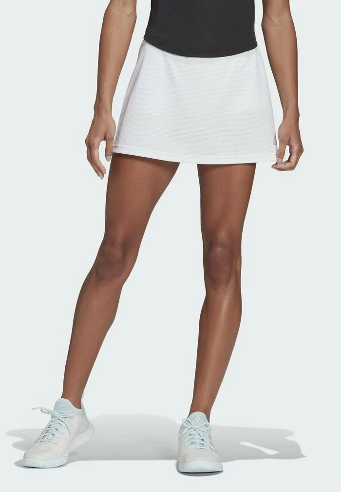 Adidas Performance CLUB SKIRT - Sports Skirt - White/grey Two 3 Adidas Performance CLUB SKIRT - Sports Skirt - White/grey Two