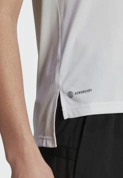 Adidas Performance W MT TANK - Sports T-shirt - White -adidas Performance Shop 1cbe939cac4746179e1d88e9de5236c3