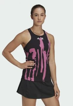 Adidas Performance THEBE MAGUGU TENNIS NEW YORK - Top - Black -adidas Performance Shop 1ced140db37d4bd1b99bee567d7ac1d6