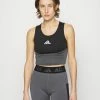 Adidas Performance Top - Black/grey Six/white -adidas Performance Shop 1d323e4d35784b42b5bca5ce393f6a4d