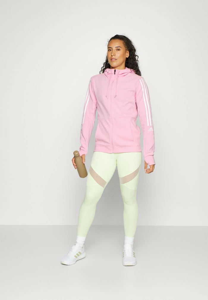 Adidas Performance Zip-up Sweatshirt - True Pink 4 Adidas Performance Zip-up Sweatshirt - True Pink - Image 2