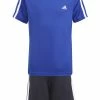 Adidas Performance SET - Tracksuit - Blue/black -adidas Performance Shop 1da557f497dd43c98d60caa4259818c9