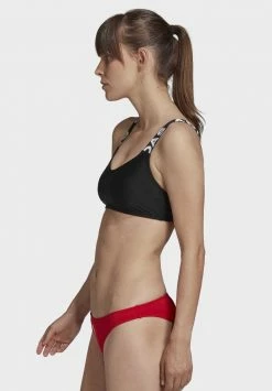 Adidas Performance SH3.RO BRANDED PRIMEBLUE SWIM BIKINI - Bikini Top - Black -adidas Performance Shop 1de806b3b3cd44e3a59685666c253c3c
