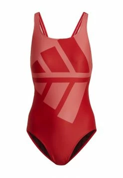 Adidas Performance LOGO GRAPHIC - Swimsuit - Red -adidas Performance Shop 1deca18b42cb4c38956b087bb307cedf