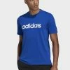 Adidas Performance M LIN SJ T - Print T-shirt - Blue -adidas Performance Shop 1e009dd65c0b4dbc833da985743f3bbf