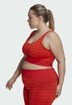 Adidas Performance MMK AKNIT B IN - Medium Support Sports Bra - Orange -adidas Performance Shop 1eb11686657a4a3d9995167a38050dc4