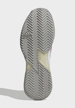 Adidas Performance ADIZERO UBERSONIC - Clay Court Tennis Shoes - White -adidas Performance Shop 1ec73b6522ab46c695660b4231a23d3b