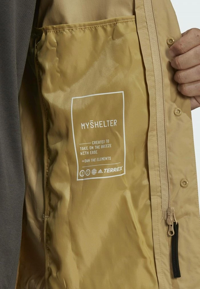 Adidas Performance C MYSHELTER W.R - Light Jacket - Beige 5 Adidas Performance C MYSHELTER W.R - Light Jacket - Beige - Image 3
