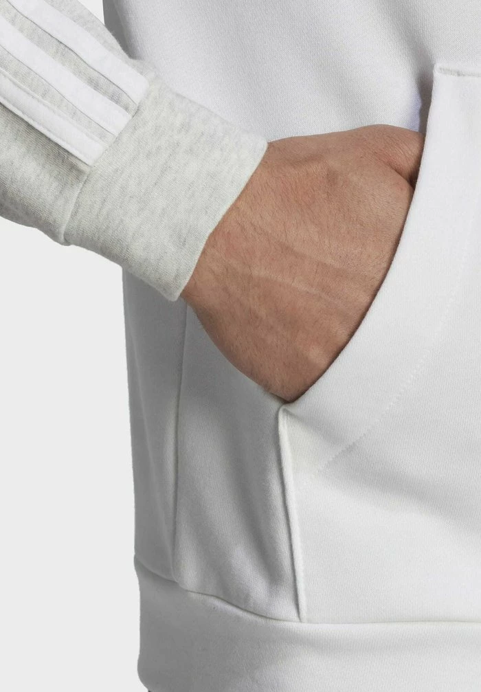 Adidas Performance ESSENTIALS - Hoodie - White 8 Adidas Performance ESSENTIALS - Hoodie - White - Image 6