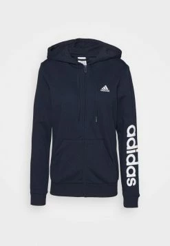 Adidas Performance Zip-up Sweatshirt - Legend Ink/white -adidas Performance Shop 1f8ed180eff0454aa800e872b1b41144