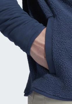 Adidas Performance CHORE - Fleece Jacket - Blue -adidas Performance Shop 1fcd2c20762448909c26a0fcd1895b50