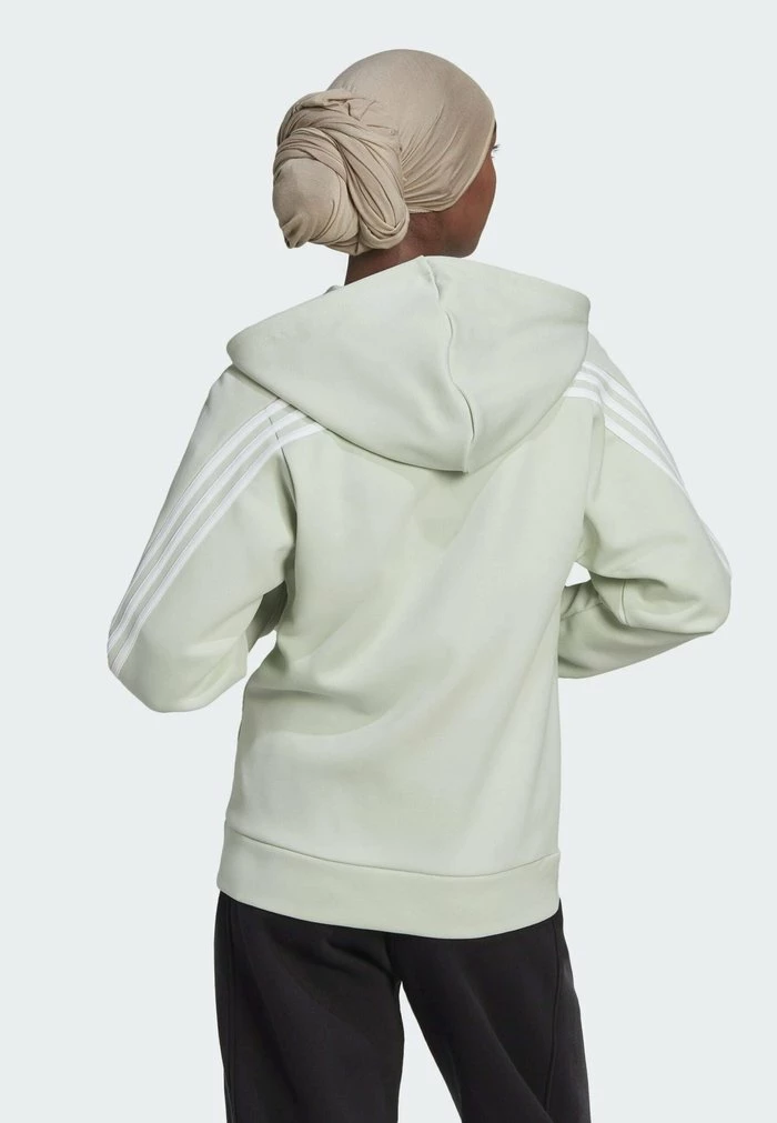 Adidas Performance FUTURE ICONS - Zip-up Sweatshirt - Green 4 Adidas Performance FUTURE ICONS - Zip-up Sweatshirt - Green - Image 2