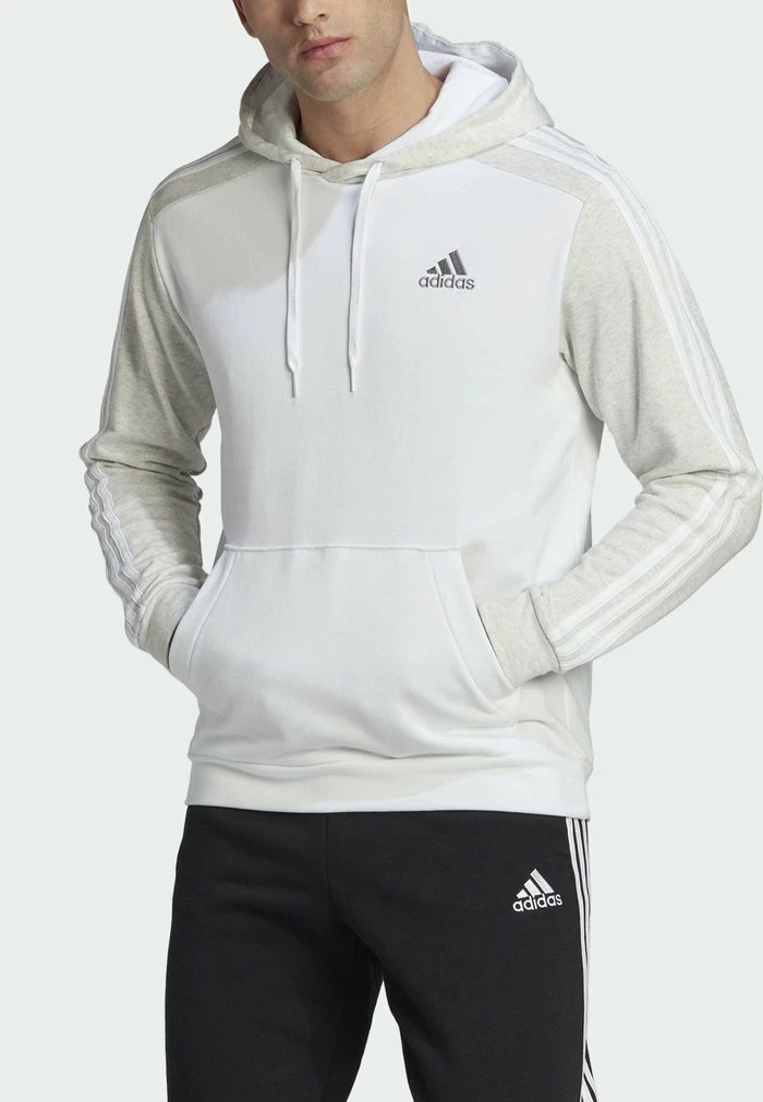 Adidas Performance ESSENTIALS - Hoodie - White 5 Adidas Performance ESSENTIALS - Hoodie - White - Image 3