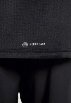 Adidas Performance LONG SLEEVE - Long Sleeved Top - Black/reflective Silver -adidas Performance Shop 207f069ca4854453958922cd8017a2f7