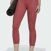 Adidas Performance YO ESS TIG - Leggings - Red -adidas Performance Shop 208e81244cad4f0db519e81d0601dae3